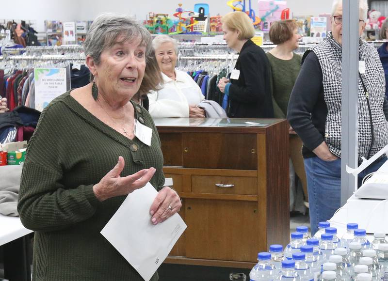 The Princeton Closet hands out its annual Lending a Hand funds totaling $202,000 to 44 community programs or projects on Wednesday, Jan. 8, 2025 at The Princeton Closet in Princeton.