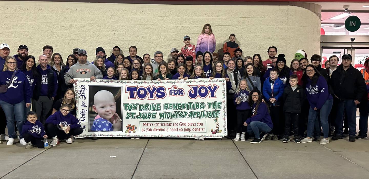Lily's Toys for Joy toy drive raised $54,000 of toys to be given to the patients at the Children's Hospital of Illinois in Peoria.