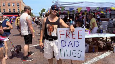 Thousands gather to celebrate Woodstock Pride