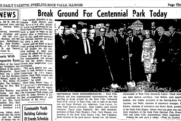 A full century of park fun in Rock Falls