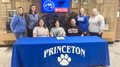 Girls basketball: Princeton’s Olivia Gartin signs with Sauk Valley