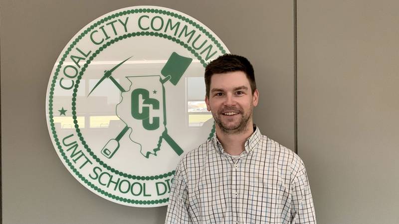 Cameron Stone, the new Coal City Middle School Principal.