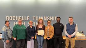 Newlun named September Rotary Student of the Month at Rochelle Township High School