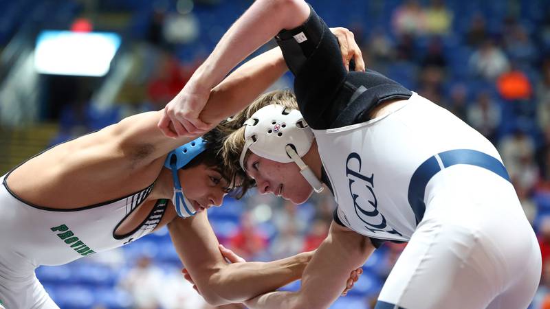 IC Catholic Prep tops Providence, repeats as Class 2A state dual team wrestling champ