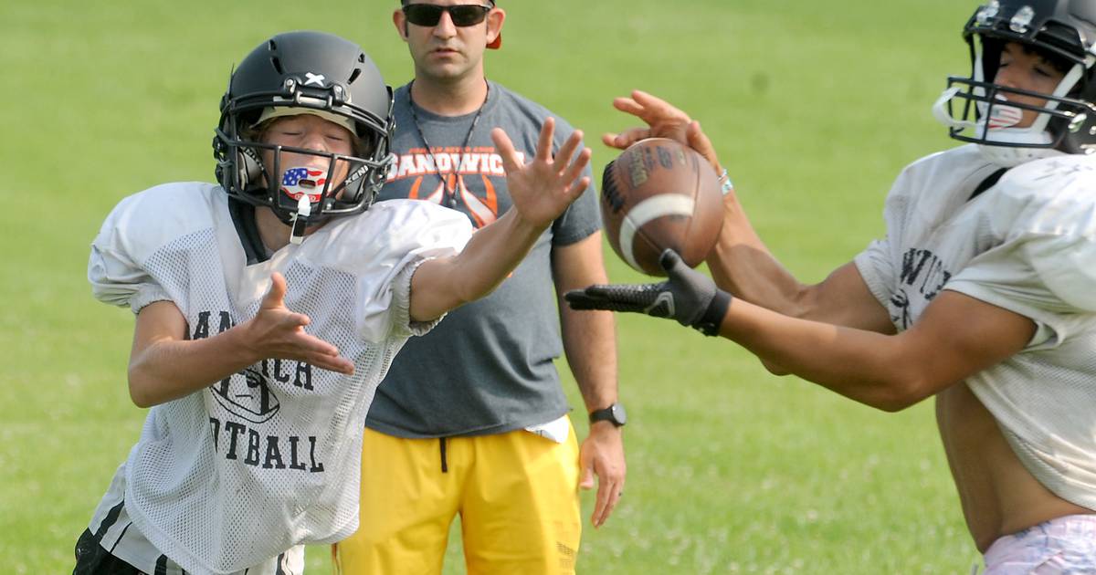 Photos Sandwich football practice Shaw Local