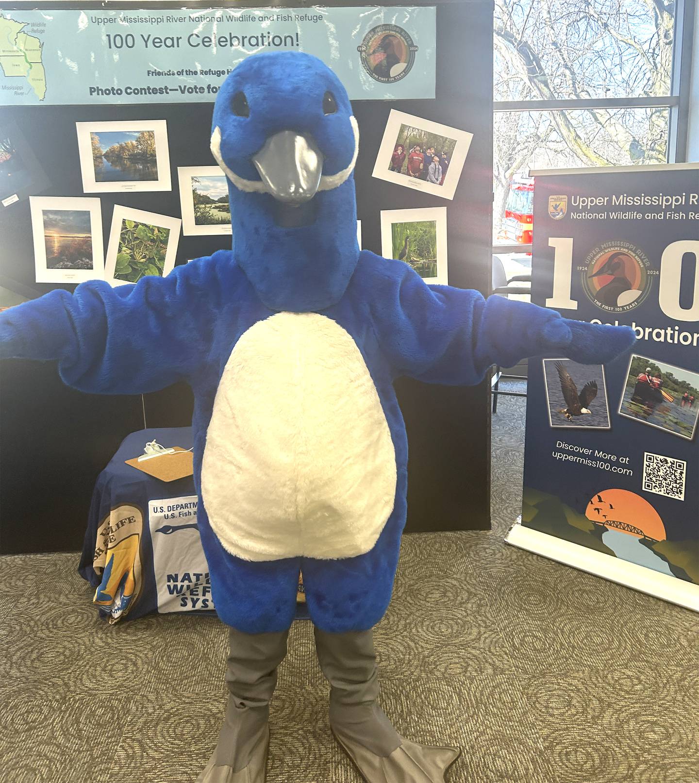 Presentations were held at Clinton Community College, in Clinton, Iowa during the 40th Annual Bald Eagle Watch on Saturday, Feb. 17, 2024.