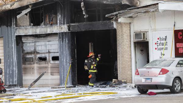 Photos: Fire breaks out at C&K Undercar Specialists in Sterling