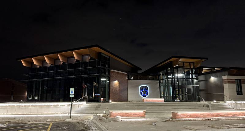 The new Lake in the Hills Police Department building on Tuesday, Feb. 3, 2026.