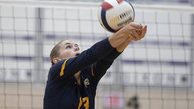 Photos: Sterling vs Morris Class 3A volleyball regional