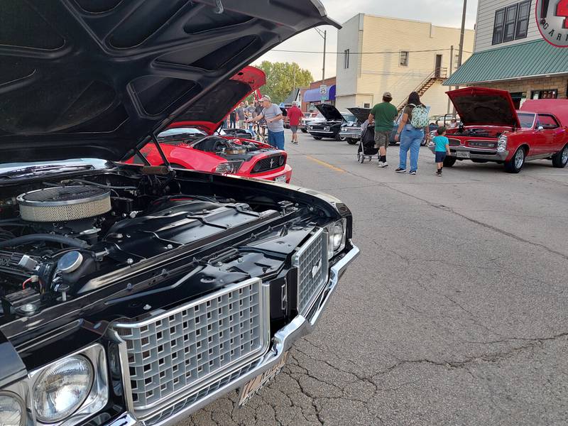 Dozens of classic cars were on display Saturday, Sept. 23, 2023, for Seneca's Cruise Night during Shipyard Days.