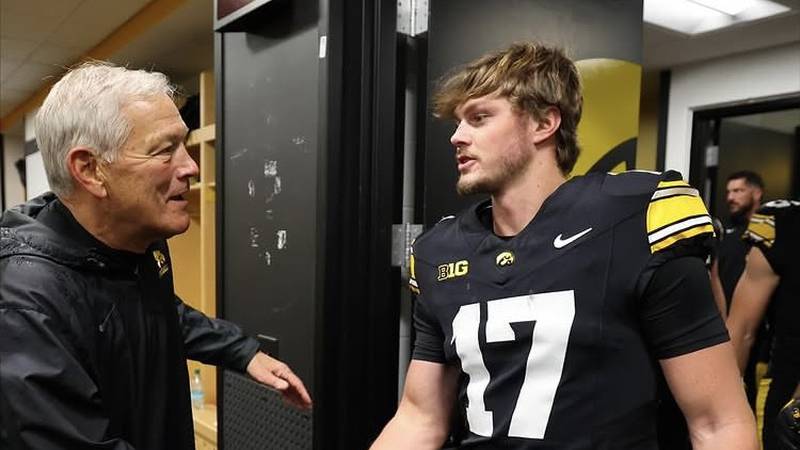 ‘I’m going to miss it’: Iowa’s Teegan Davis medically retires from football 