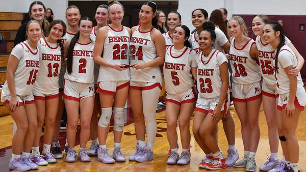 Photos: Benet vs. Marist girls basketball, Montini Christmas Tournament championship game