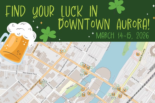 City of Aurora, Aurora Downtown District host ‘Find Your Luck’ event for St. Patrick’s Day weekend 