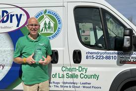 Chem Dry of La Salle County expands territory, wins award