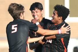 Josiah Antimo scores twice in first five minutes as DeKalb beats Sycamore in first El Classicorn