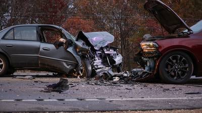 Child ejected from car seat in crash near Harvard Sunday; 4 others injured