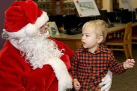 PHOTO: Santa pays a visit to Yorkville for 'Polar Express' day