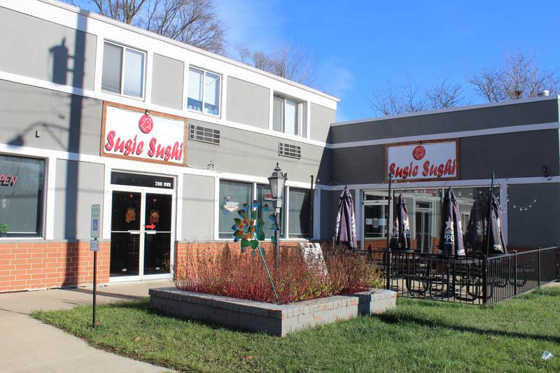 Susie Sushi, located at 700 Northwest Highway, Fox River Grove, will close on Dec. 1.