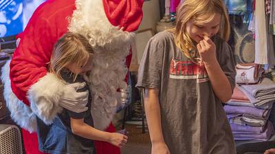 Photos: Rock Falls police partner with Santa to bring holiday cheer