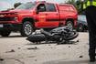 Man hospitalized after Cary motorcycle crash
