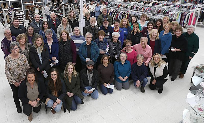 The Princeton Closet donated $215,000 to 35 organizations to be used in Bureau County on Tuesday, Jan. 17, 2023 in Princeton.