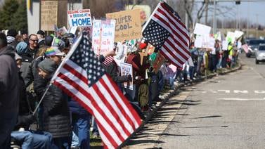 Democracy is at stake, protesters say as they turn out for No Kings rallies across Will County