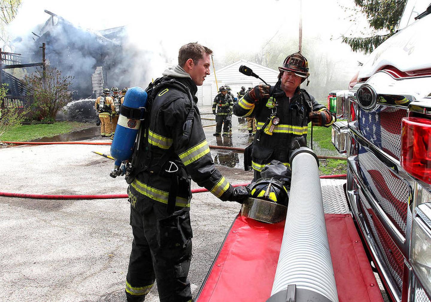 PHOTOS Fire Destroys Lakemoor Home Shaw Local