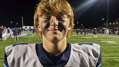 Logan Malachuk, Nazareth run past Glenbard South