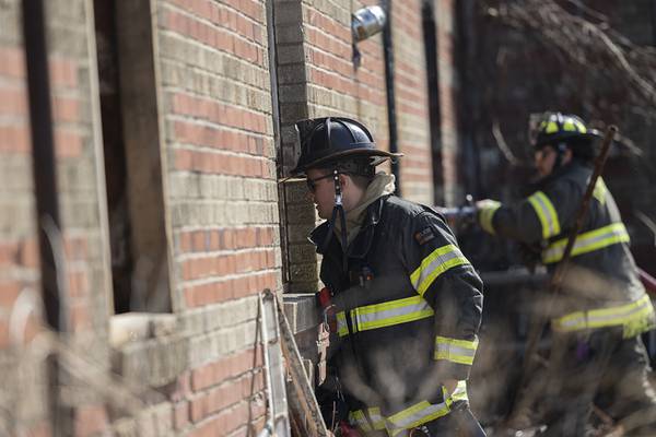 9 fire departments battle Dixon blaze; no one injured