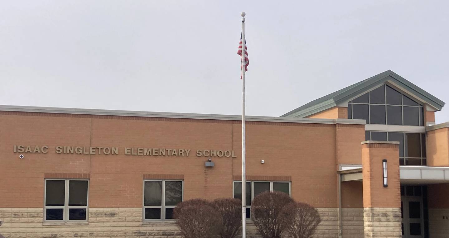 Isaac Singleton Elementary, 1451 Copperfield Ave, in Joliet as seen on Feb. 9, 2026. Singleton is in Joliet Public Schools District 86.