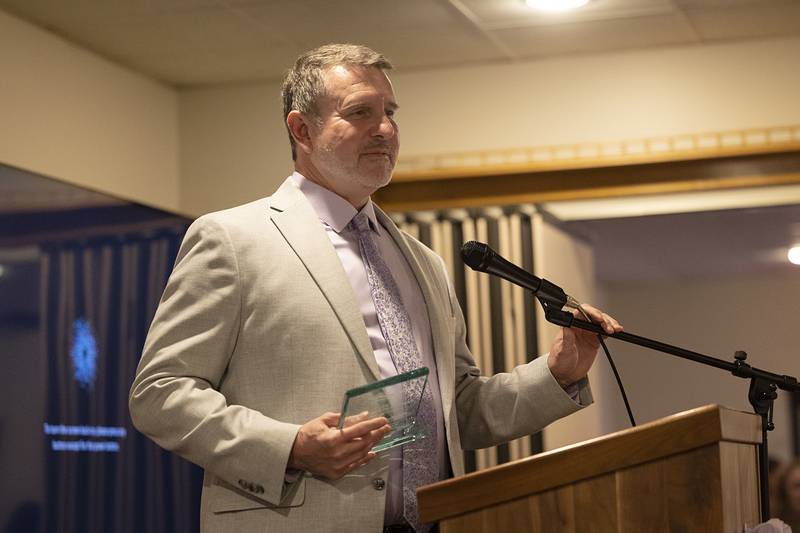 Dixon Public Works Director Matt Heckman received the Dixon Citizen of the Year Friday, April 17, 2026, during the Best of Dixon celebration.