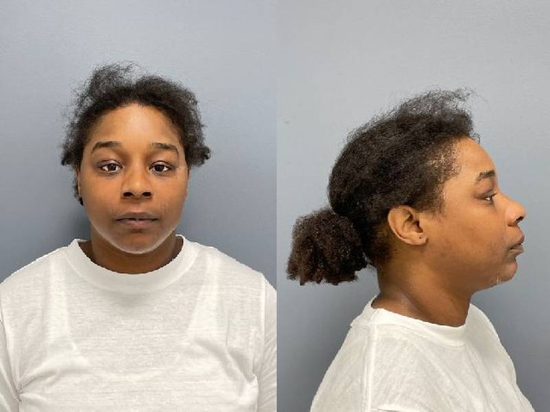 Eugenia Clark, 35, of Schiller Park was charged with felony counts of aggravated battery and mob action. (Oswego police)