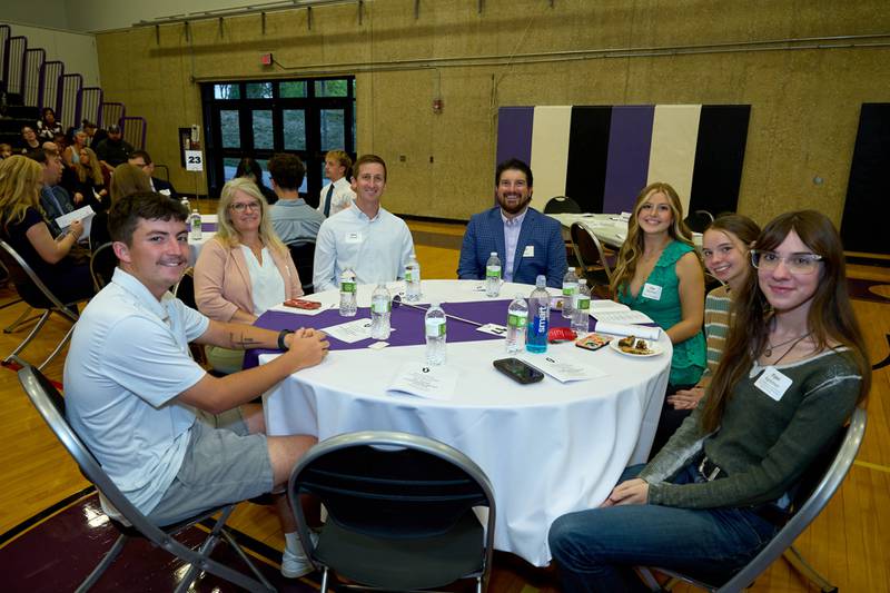 More than 400 people attended IVCC’s annual scholarship ceremony to recognize and celebrate donors and recipients. The IVCC Foundation awarded scholarships totaling $377,000 to more than 300 students this school year.