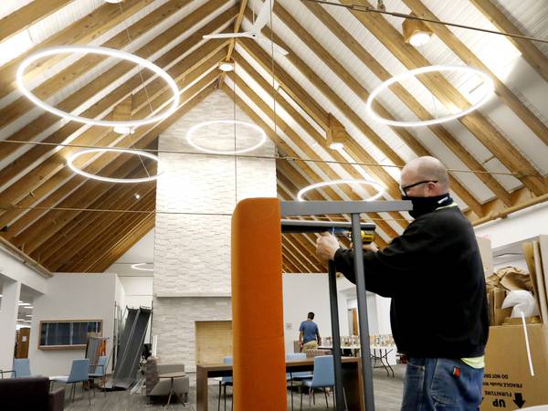 Newly expanded Huntley Library to reopen Feb. 7: ‘A world of difference’