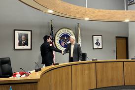 Two Dixon firefighters sworn in Monday