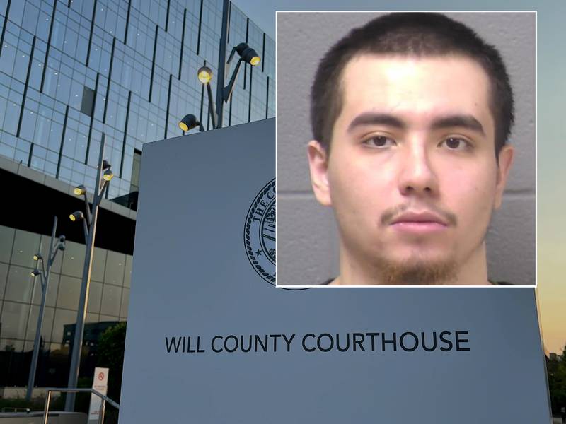 Cristian Ortiz-Arias, 21, of Joliet, is on trial this week on a charge of the 2021 first-degree murder of Diego Arriaga, 17, in the parking lot of Blue Kangaroo laundromat in Joliet.