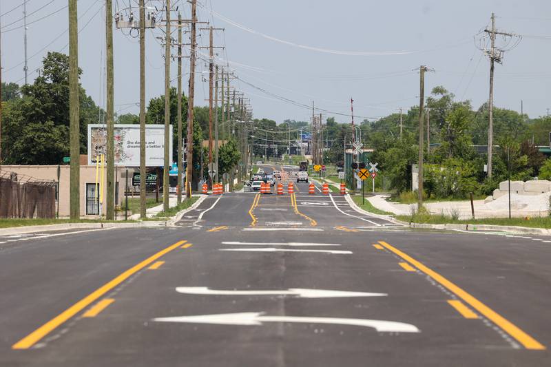Hobbie Avenue nears completion in Kankakee. The long-awaited reopening of the road will occur following the Juneteenth Parade on Saturday, June 21, 2025.