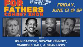 Laughter takes center stage for Father’s Day comedy show at Raue Center