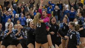 Photos: Metamora vs. Wheaton St. Francis 3A Supersectional volleyball