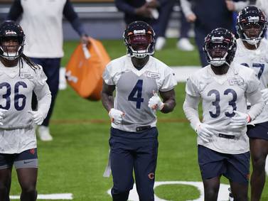 Chicago Bears injury report: Eddie Jackson, Jaylon Johnson, Josh Blackwell ruled out
