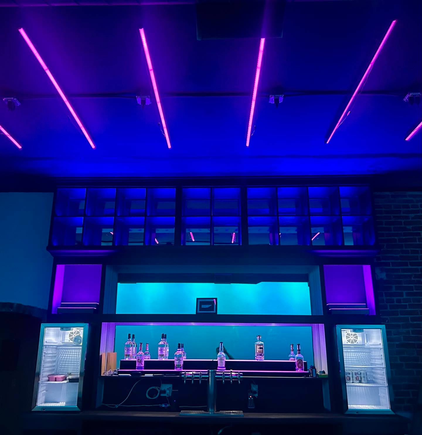 A peak at the bar of the new Misfits restaurant and bar in downtown Ottawa.