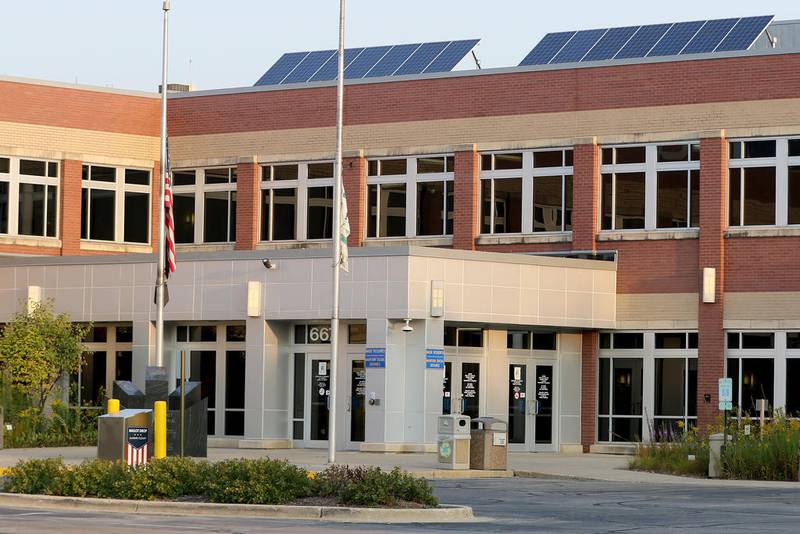 The McHenry County Administration Building is located at 667 Ware Road in Woodstock.