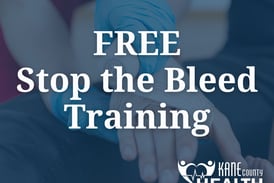 Kane County offers Stop the Bleed first-aid training sessions in May