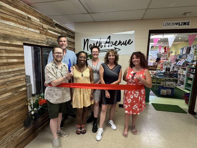 True North and the Grundy County Chamber of Commerce cut the ribbon on the new North Avenue inside True North's second building at 1338 Clay St. in Morris.