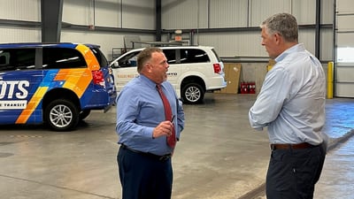 Transcript: Talk-Line with Steve Marco interviews Greg Gates, Reagan Mass Transit District