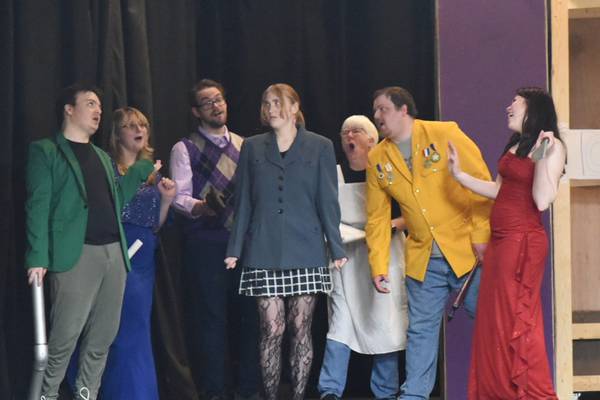 Polo Area Community Theatre in rehearsal for ‘Clue the Musical’