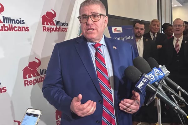 Bailey says campaign will focus on Chicago area after rough primary night in suburbs