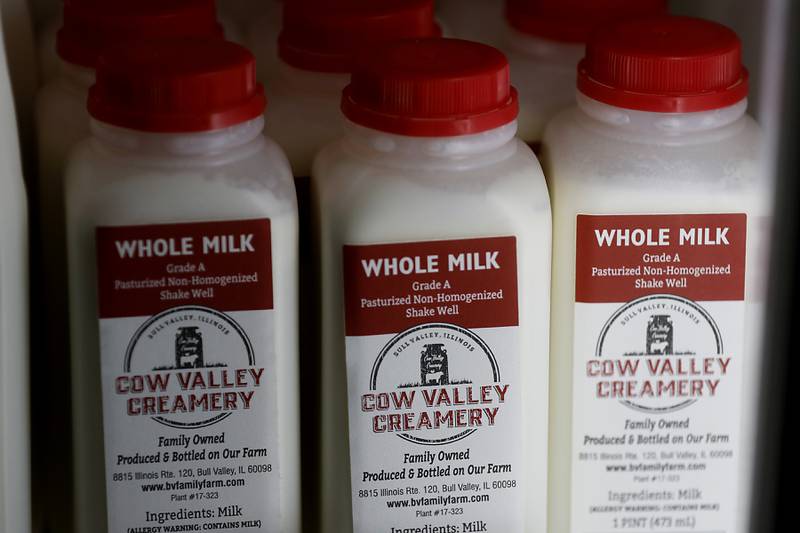 Cow Valley Creamery whole milk on Friday, March 10, 2023.