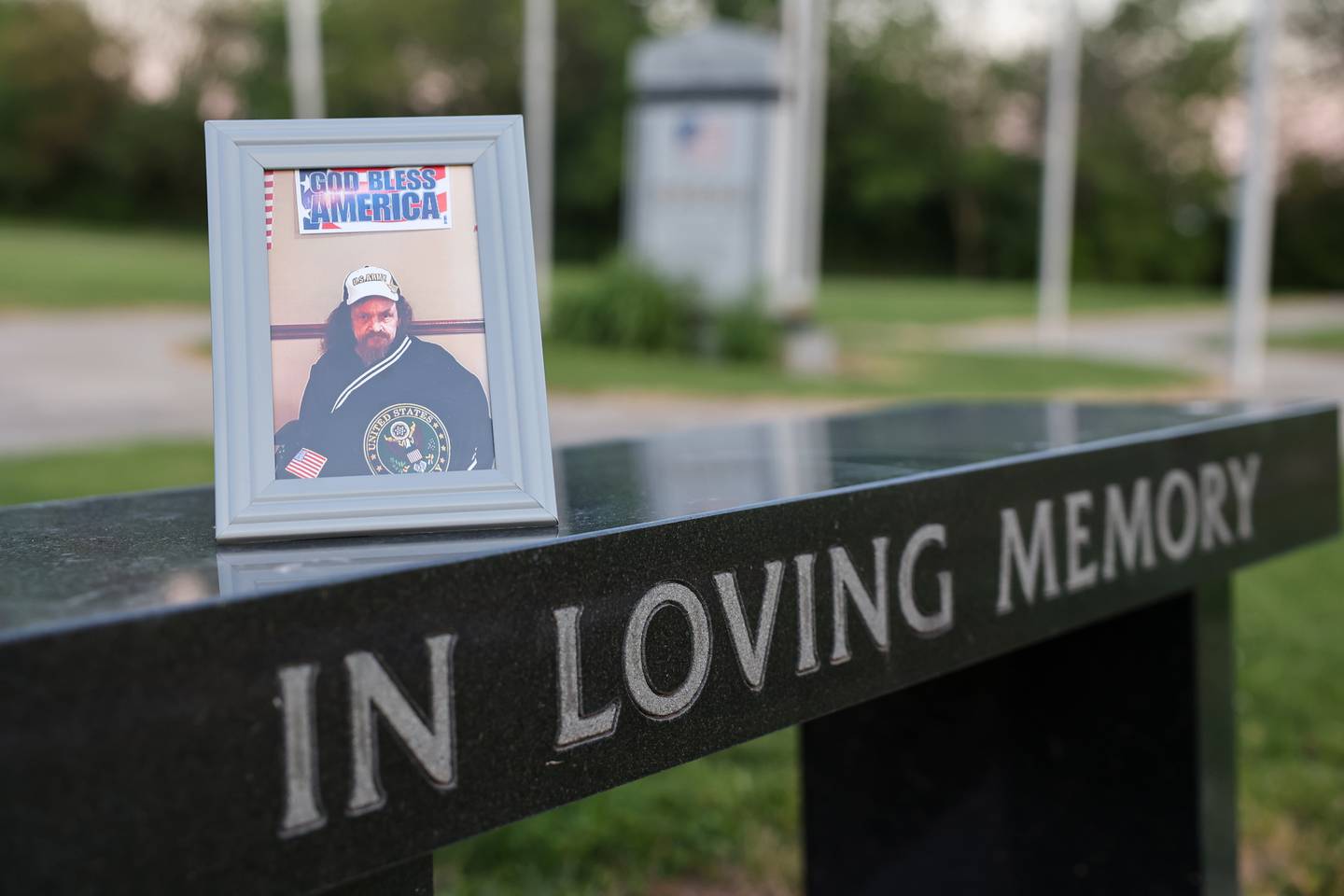 John Kirnbauer, born in Chicago on April 3, 1953 and who died March 25, 2020, will be laid to rest in a Memorial Day ceremony in the Kankakee Memorial Gardens' Field of Honor, an area reserved for veterans.