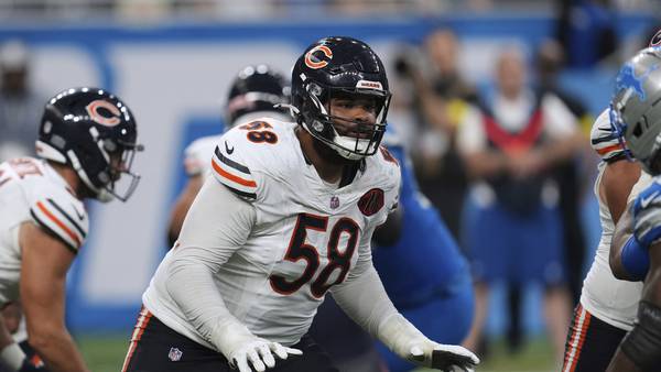 Chicago Bears injury report: Darnell Wright, Grady Jarrett, T.J. Edwards ruled out for Raiders game